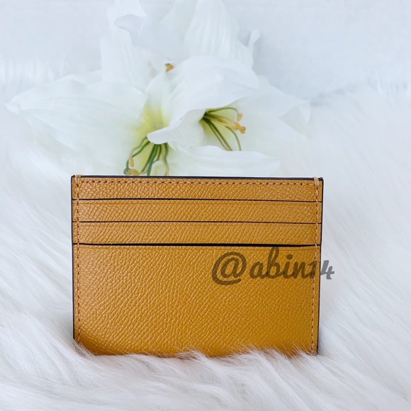 NWT Coach Leather Card Case Wallet - Picture 2 of 8